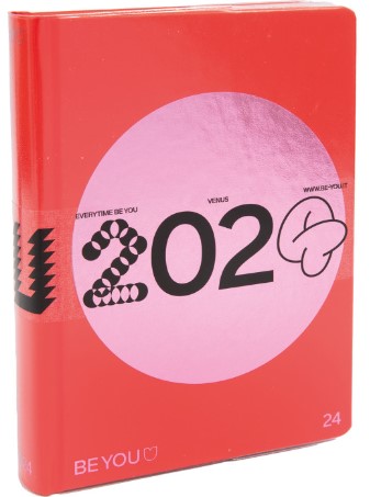BE YOU Diario Agenda 16 Mesi - Rosso